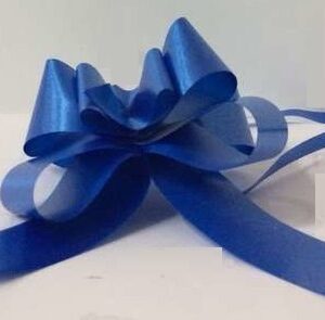 50 Coccarde Flower Blu 31 mm X 50 cm*