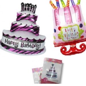 PALLONCINO MYLAR 45 cm SAGOMA TORTA *