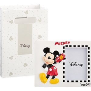 Portafoto in ceramica Mickey 15 cm x 11 cm *