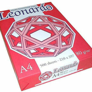 Leonardo Carta per Fotocopie A4 500 Fogli *