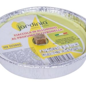 Padella in alluminio con Citronella diametro 11 cm – 80 grammi *