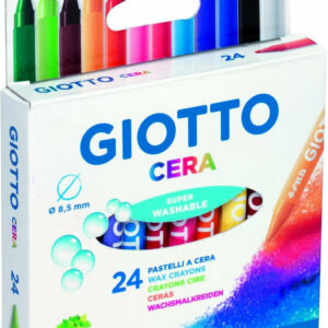 PASTELLI A CERA DA 24 GIOTTO *