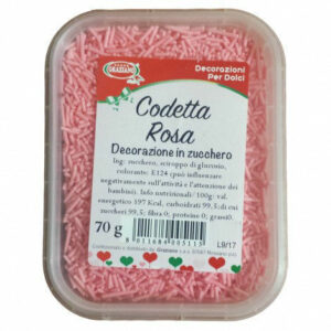 Codetta di Zucchero Rosa 70 grammi *