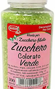 Zucchero Colorato Verde 200 grammi *