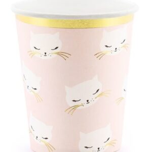 Bicchieri in Carta 200 ml Gatto 6 pz *