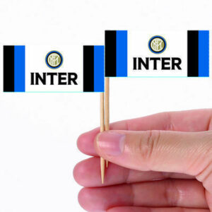 Bandierine per Cocktail Ufficiale Inter 24 pz *