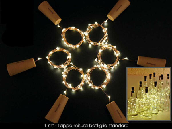 Tappo per Decorazione con filo di Luci *