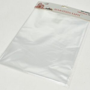 Foglio Trasparente cellophane 100×130 cm 2 pezzi *