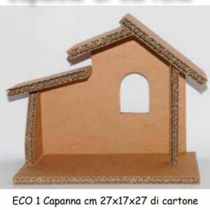 CAPANNA PICCOLA DA MONTARE IN CARTONE *