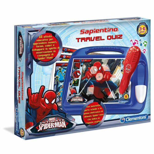 SAPIENTINO TRAVEL QUIZ SPIDERMAN 4/6 ANNI *