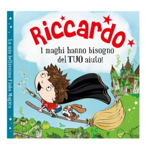 Libro fiaba personalizzata – Riccardo *