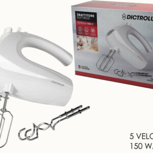 Sbattitore Bianco Elettrico 150W 5 velocità *