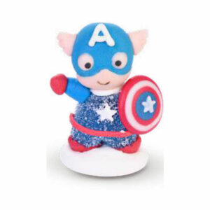 Soggetto in Zucchero e Gelatina Capitan America comics 3d *