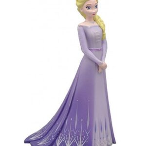 Cake Topper Frozen 2 Elsa abito viola *