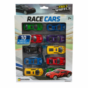 Race Cars 10 Auto Die Cast 1:64 *