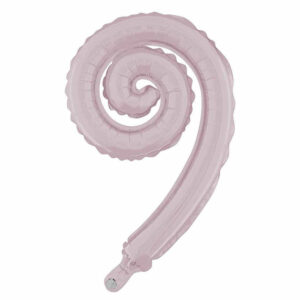 Palloncino Mylar 26×36 cm Spirale Rosa