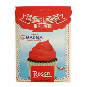 Colorante in polvere da 5 grammi Rosso *