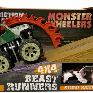 Auto Monster 4WD con rampa *