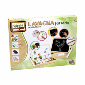 Lavagna Legno 2 in 1 Fattoria *