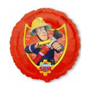 Palloncino Mylar 45 cm Sam il Pompiere