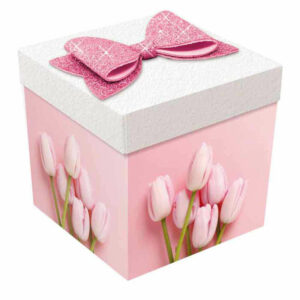 Skatush Box Biglietto Auguri Tulip Mamma *