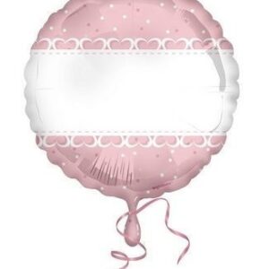 Palloncino Mylar 18” 45 cm Rosa personalizzabile