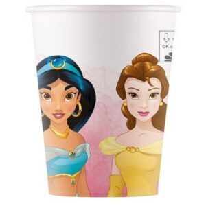 Bicchieri in carta 200 ml Principesse Disney 8 pz