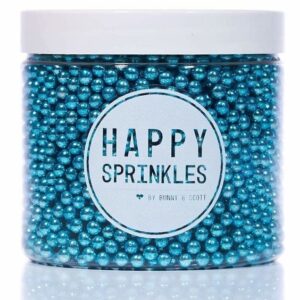 Happy Sprinkles Blue Metallic Pearls 90 grammi *