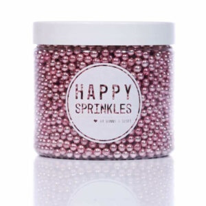 Happy Sprinkles Pink Metallic Pearls 90 grammi *