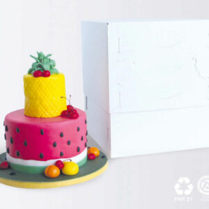 Box per Dolci 25×25 cm altezza da 23 a 43 cm *