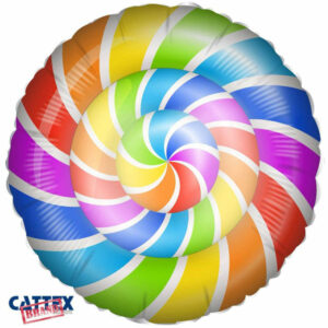 Palloncino Mylar 18” 45 cm Lecca Lecca Spirale *