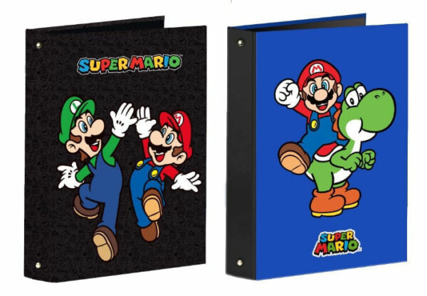 Copertina ad Anelli Maxi A4 Super Mario *