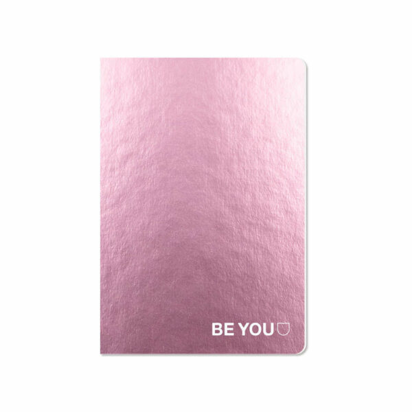 Maxi Quaderno A4 Be You Rosa Gold rigatura 5 mm *