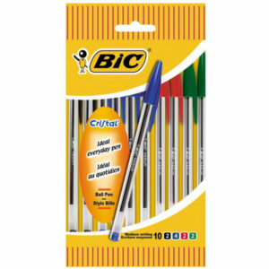 10 Penne Bic Cristal Original assortite *