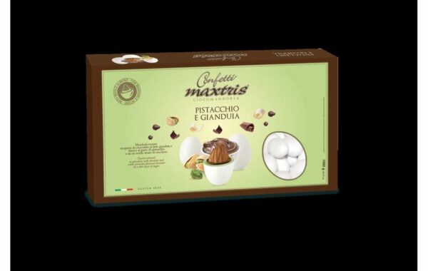 Confetti Maxtris Pistacchio e Gianduia 1 Kg*