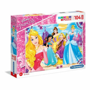 Puzzle 104 Maxi Supercolor Principesse Disney *