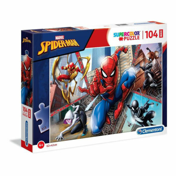 Puzzle 104 Maxi Supercolor Spiderman *