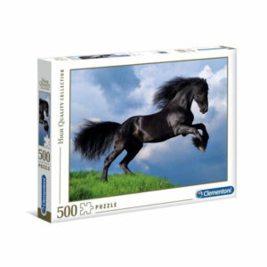 Puzzle 500 High Quality Collection Cavallo Nero *