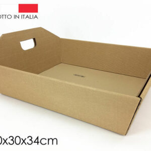 Cesta Avana con maniglia 34x30x10 cm *