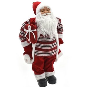 Babbo Natale Rosso con Pacco altezza 1 metro *