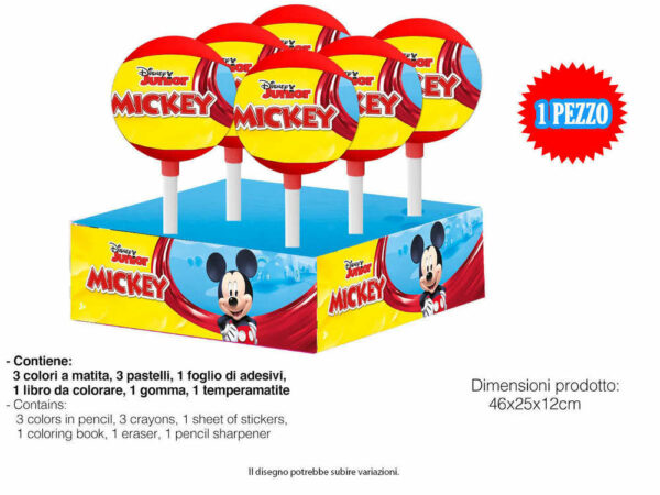 Lollipop Cancelleria Mickey Mouse *