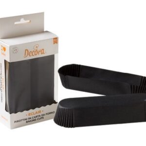 Pirottini Eclair 13,5×3,3 cm altezza 2,8 cm Nero 60 pezzi *