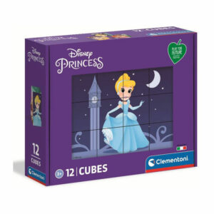 Cubo 12 pezzi Disney Principesse