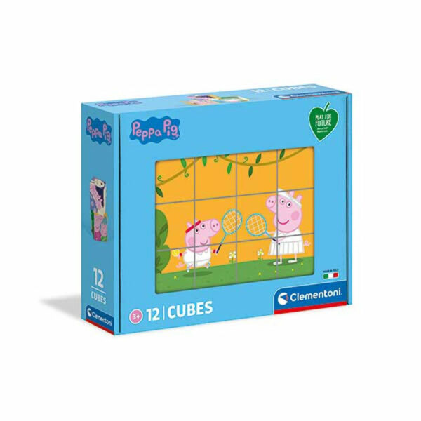 Cubo 12 pezzi Peppa Pig