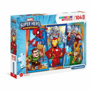 Puzzle 104 Maxi Supercolor Super Hero Adventures *