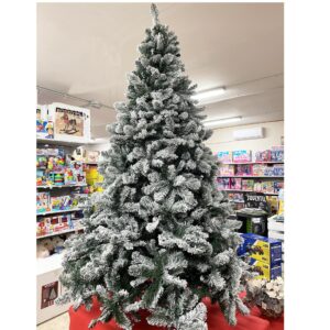 Albero di Natale Uragano Innevato 150 cm