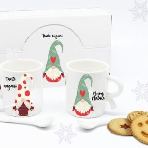 Set Tazzine con cucchiaino xmas *