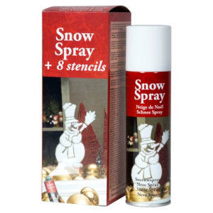 Bomboletta Neve Spray 150 ml + 8 disegni