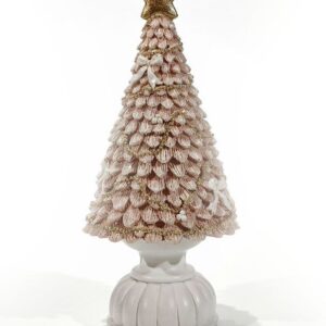 Albero di Natale Rosa 25 cm *