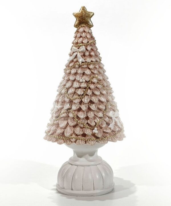 Albero di Natale Rosa 25 cm *